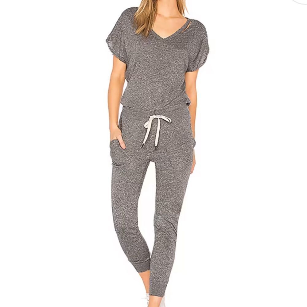Space Jumpsuit in Heather Grey by philanthropy